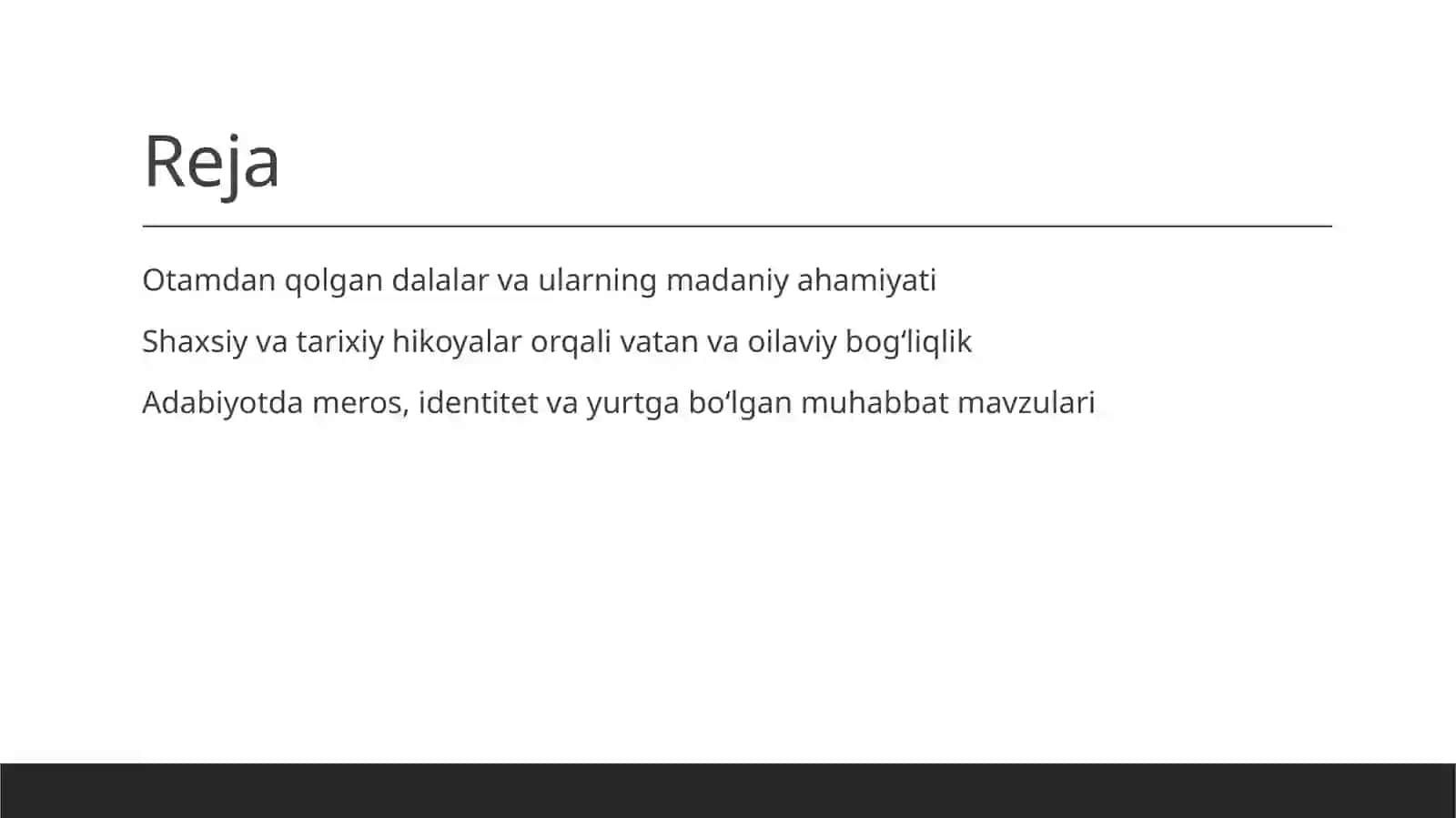 Otamdan qolgan dalalar 2