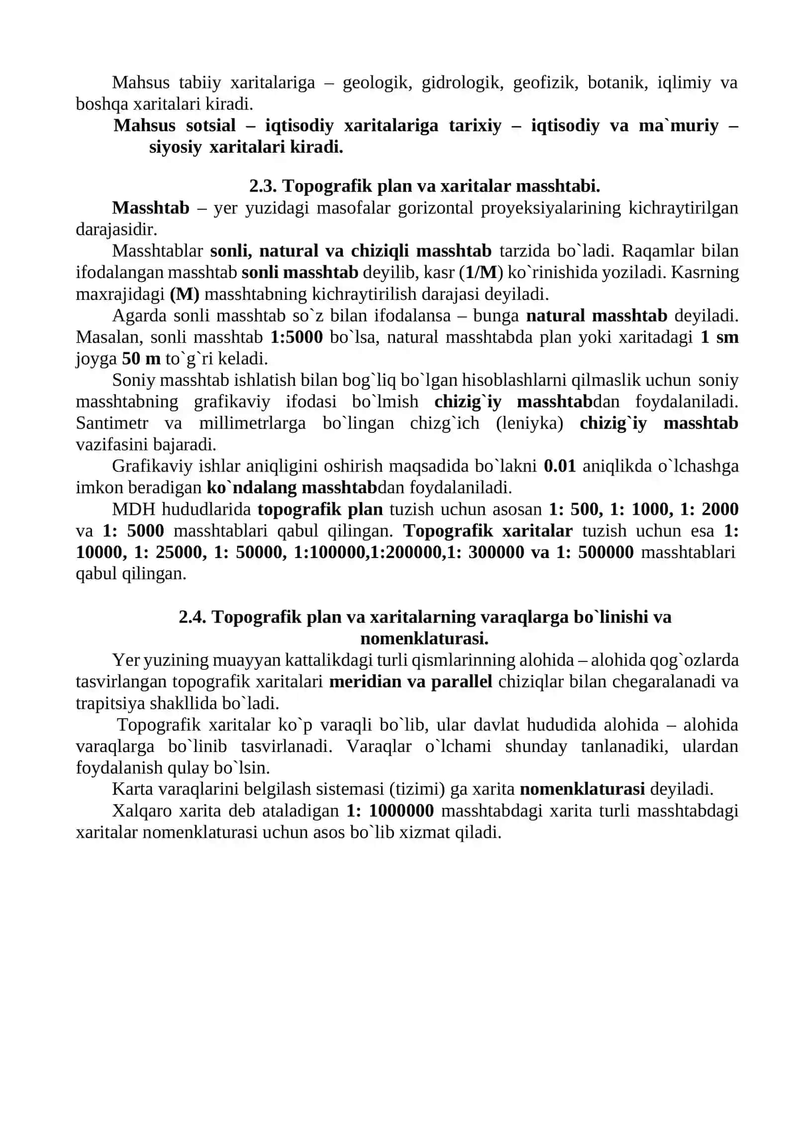Plan va Profil 2