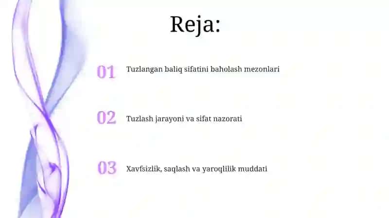 Tuzlangan baliqni sifatini aniqlash 2