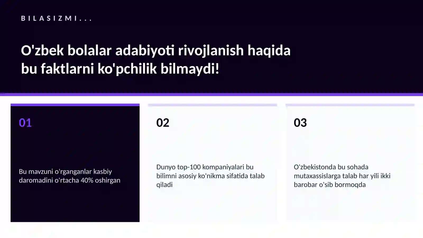 O'zbek bolalar adabiyoti rivojlanish 2