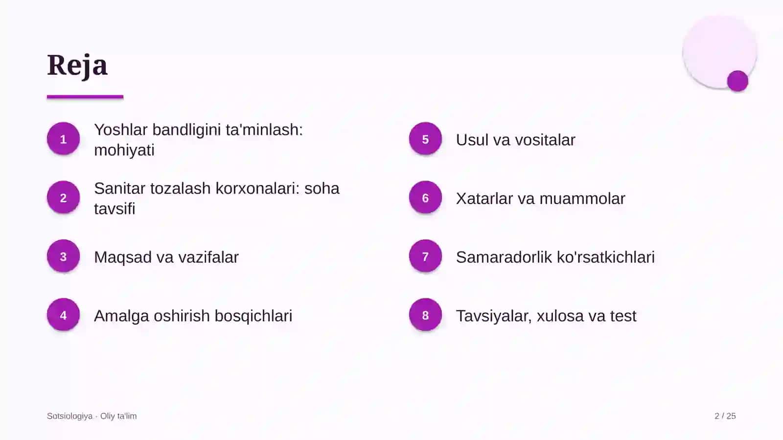 sanitar tozalash korxonalarida yoshlar bandligini ta'minlash 2179 2