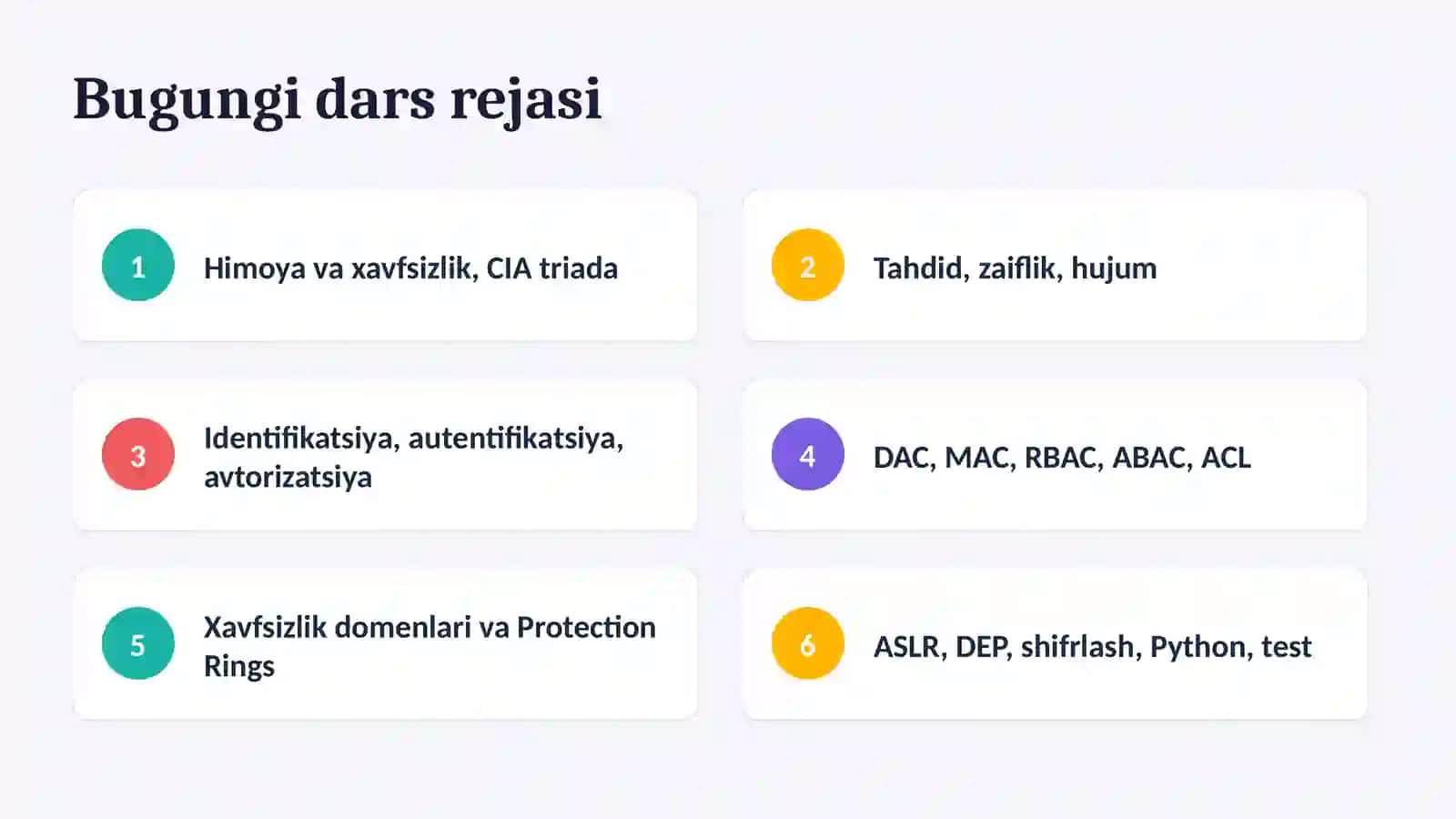 OS OPERATSION TIZIMLAR 2