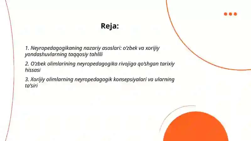 O‘zbek va xorijiy olimlarning neyropedagogika rivojiga qo‘shgan hissasi (taqqosiy tahlil) 2