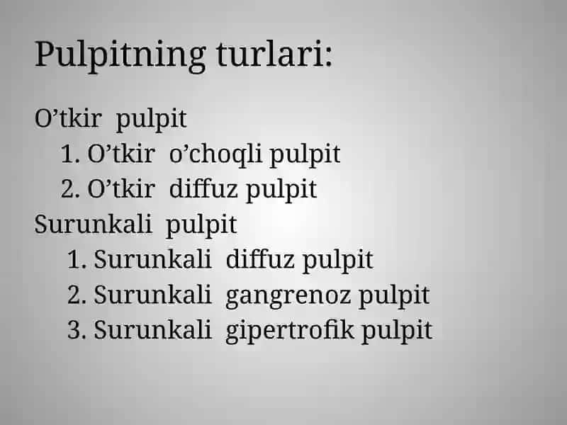 O’tkir o’choqli pulpit 2