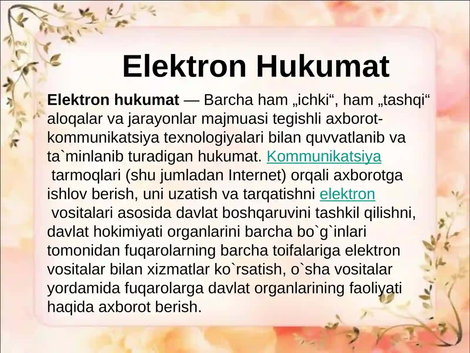Elektron hukumat 2