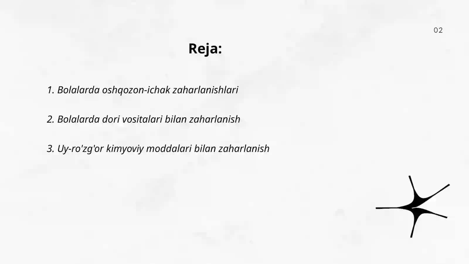 Chaqaloqlar uchun toksik moddalar va zaharlanish 2