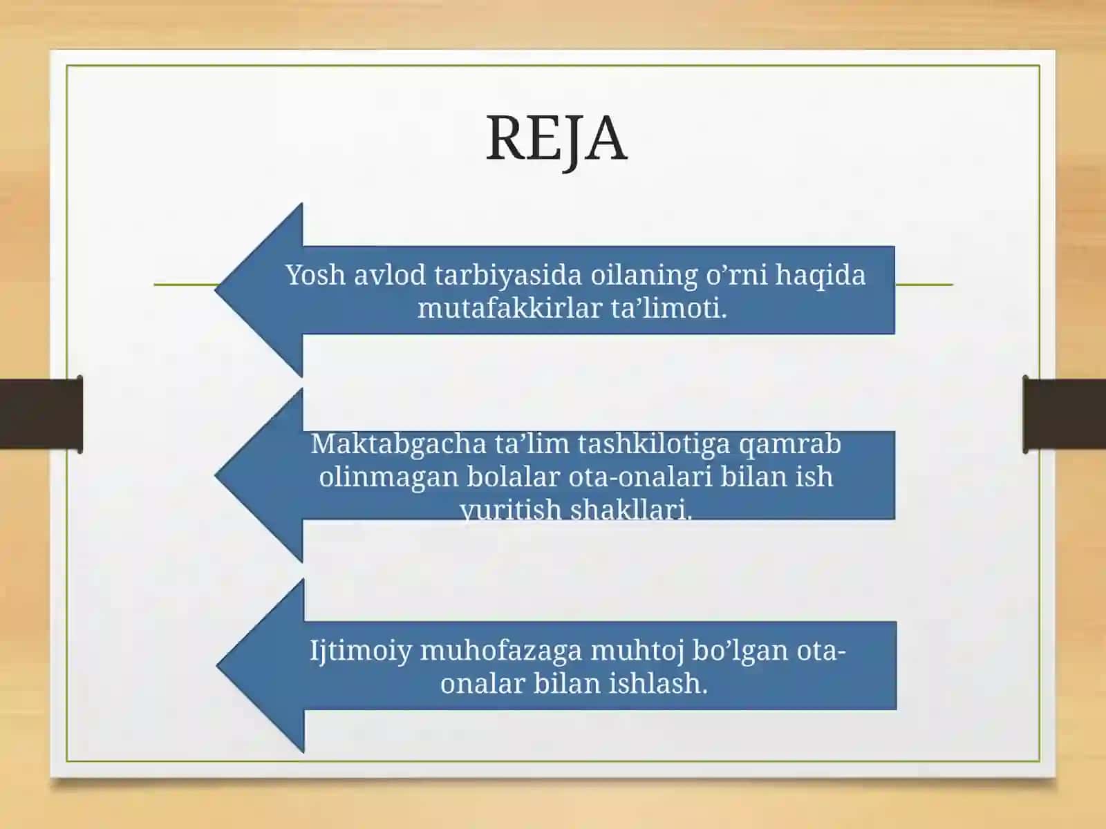 MAKTABGACHA TA’LIM TASHKILOTI VA OILA HAMKORLIGI 2