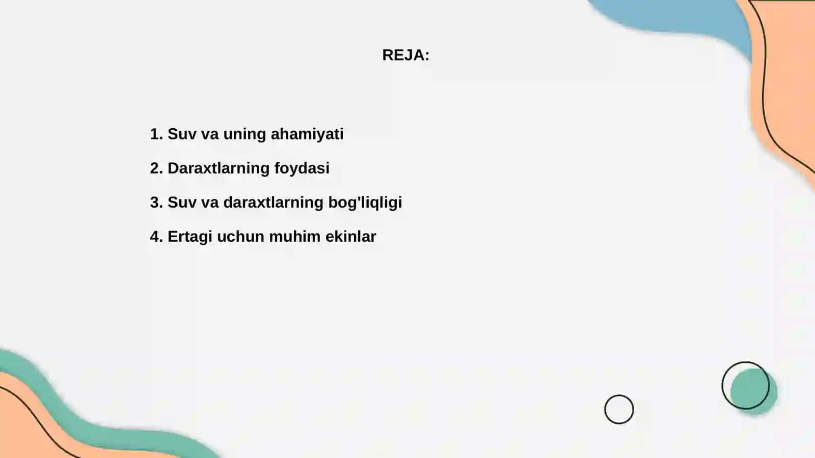 Suv va daraxt ertagi 2