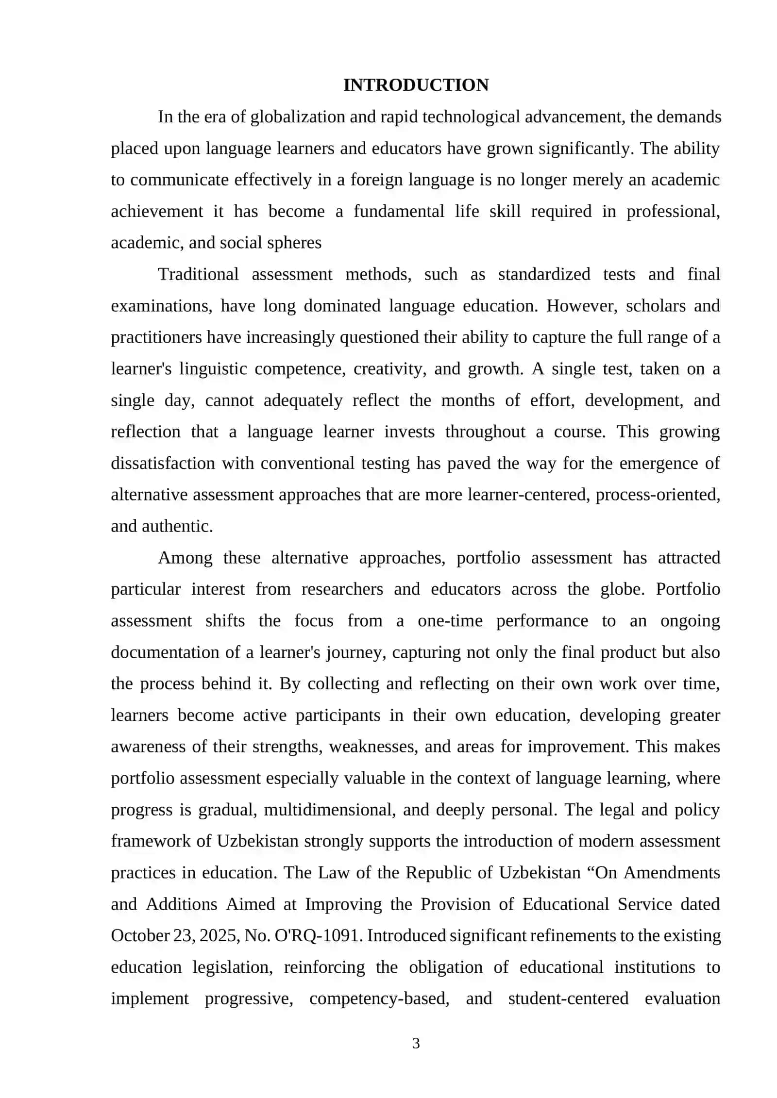Portfolio Assessment in Language Learning 2