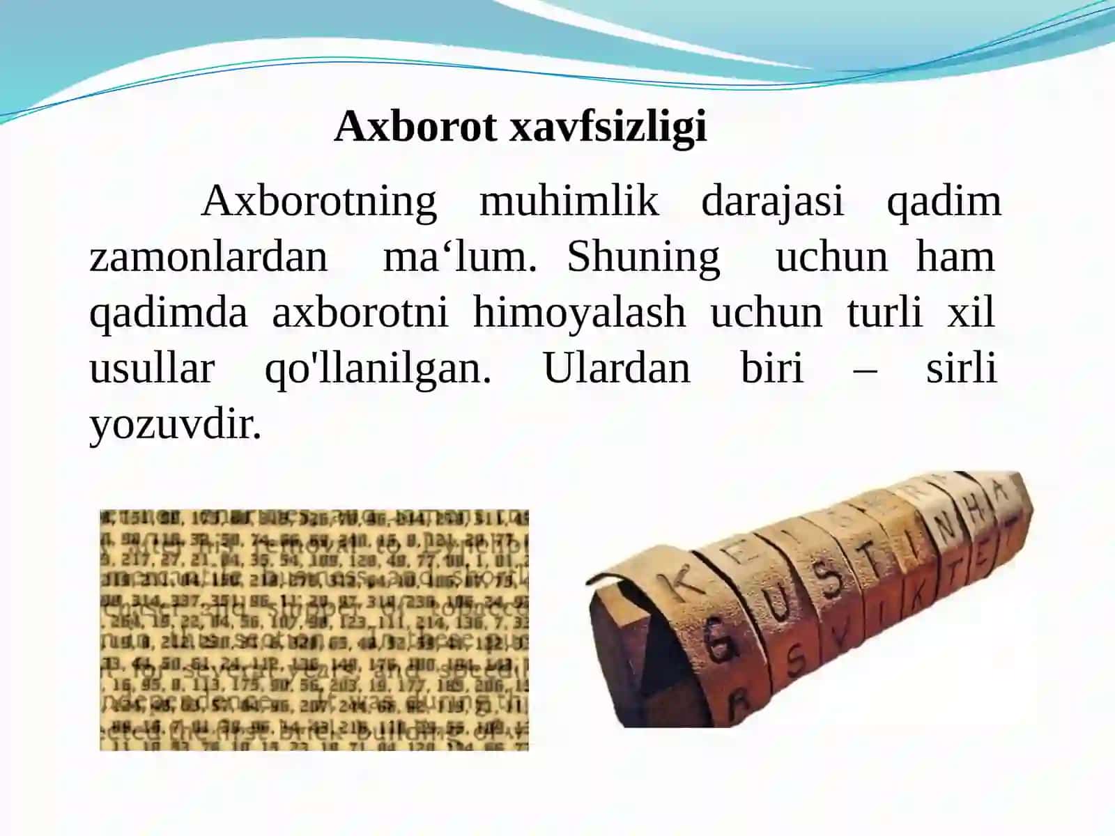 Axborot хavfsizligi 2