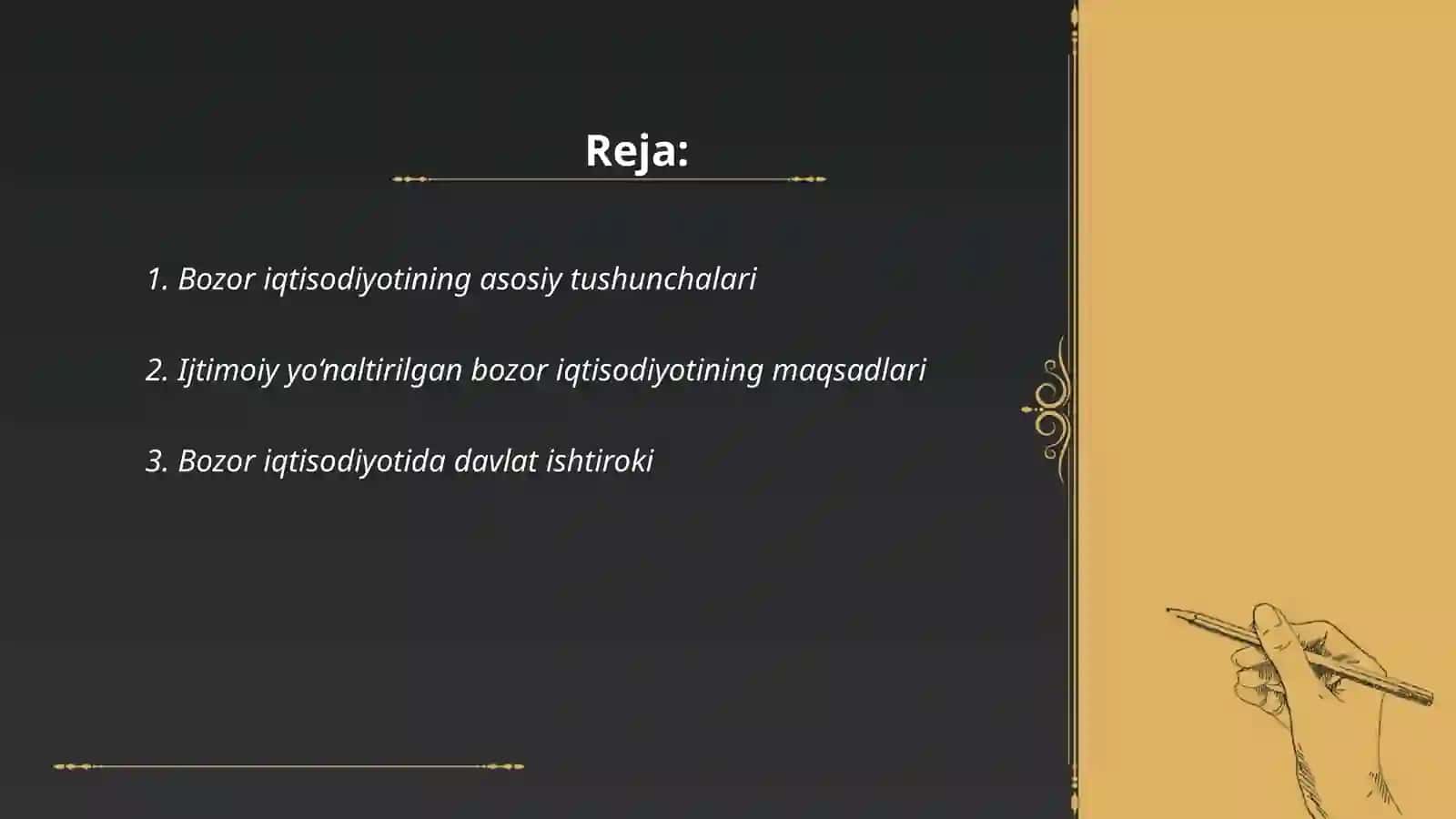 Bozor iqtisodiyoti 2