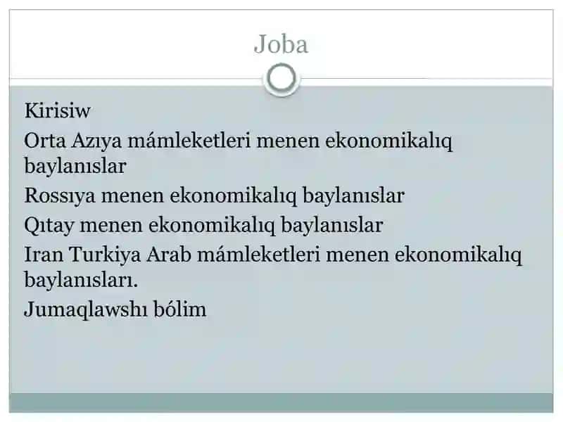 QMU Geografiya hám tábiyiy resurslar fakuteti Geografiya tálim baǵdarı 2