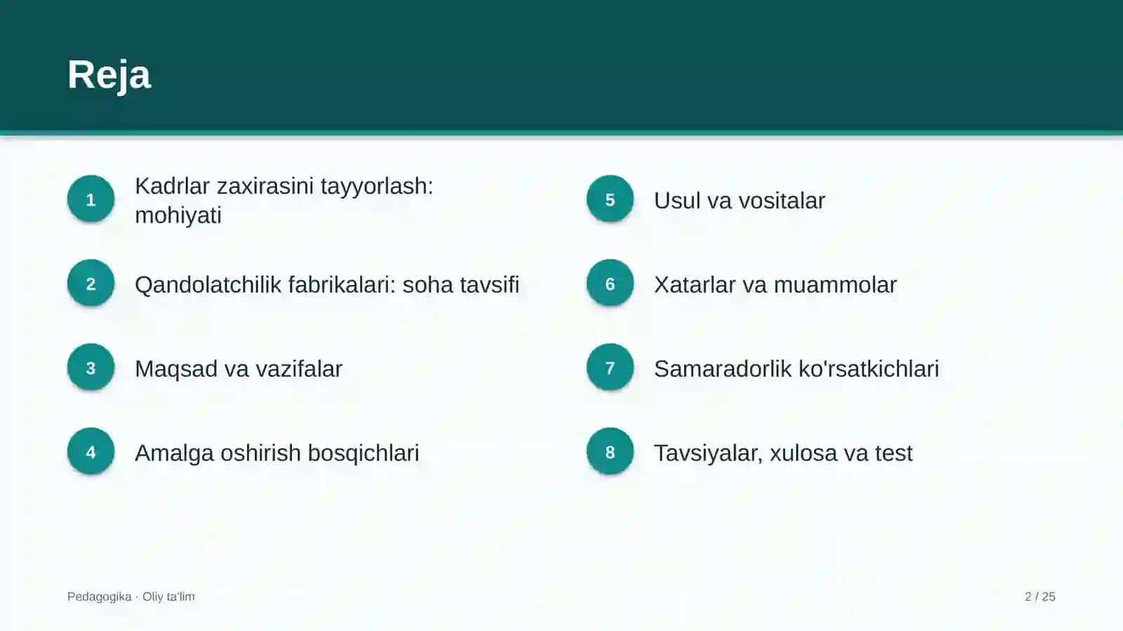 qandolatchilik fabrikalarida kadrlar zaxirasini tayyorlash 4860 2