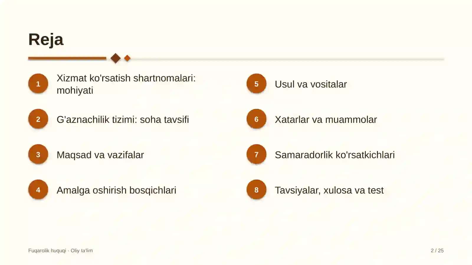 g'aznachilik tizimida xizmat ko'rsatish shartnomalari 6847 2