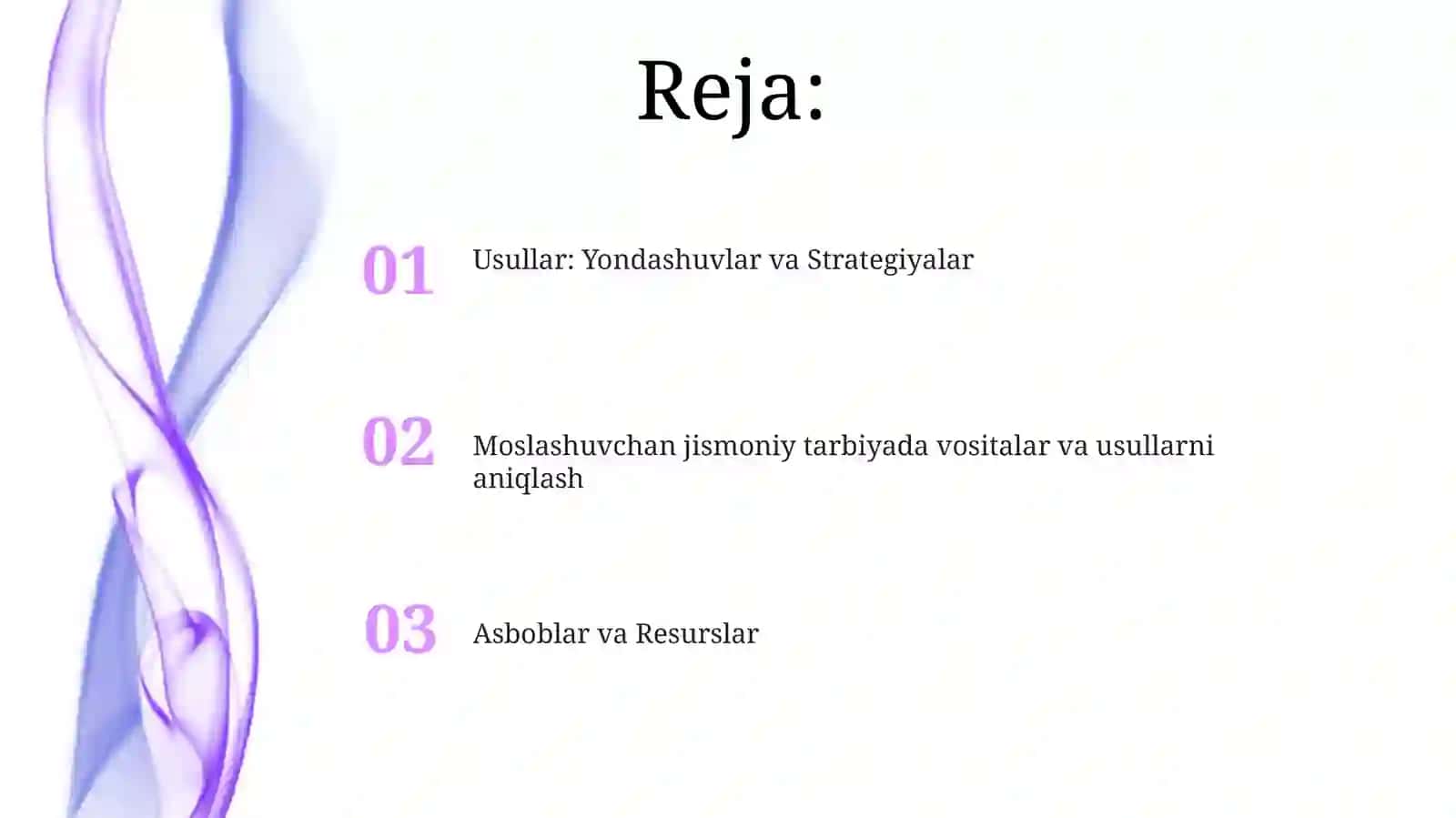 Moslashtirilgan Jismoniy Tarbiya Usullari 2
