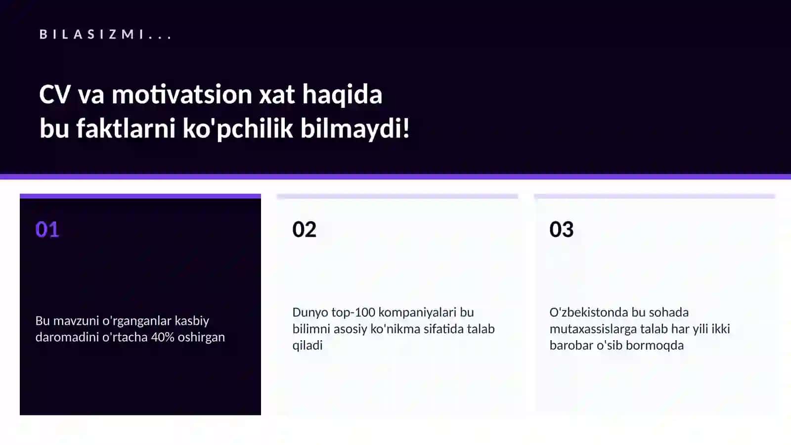 CV va motivatsion xat 2