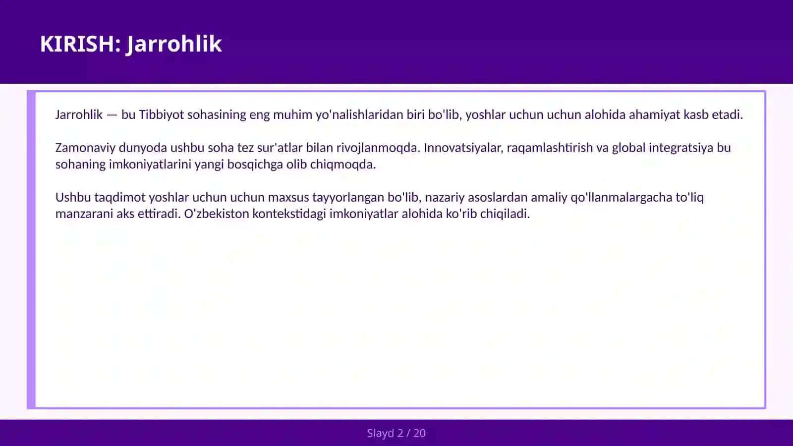 Jarrohlik 2