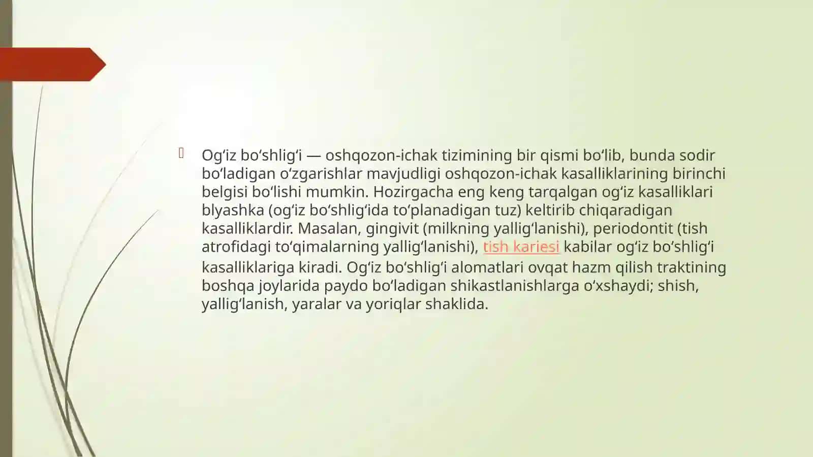 Oshqozonning oʻtkir va surunkali tekshirish usullari 2