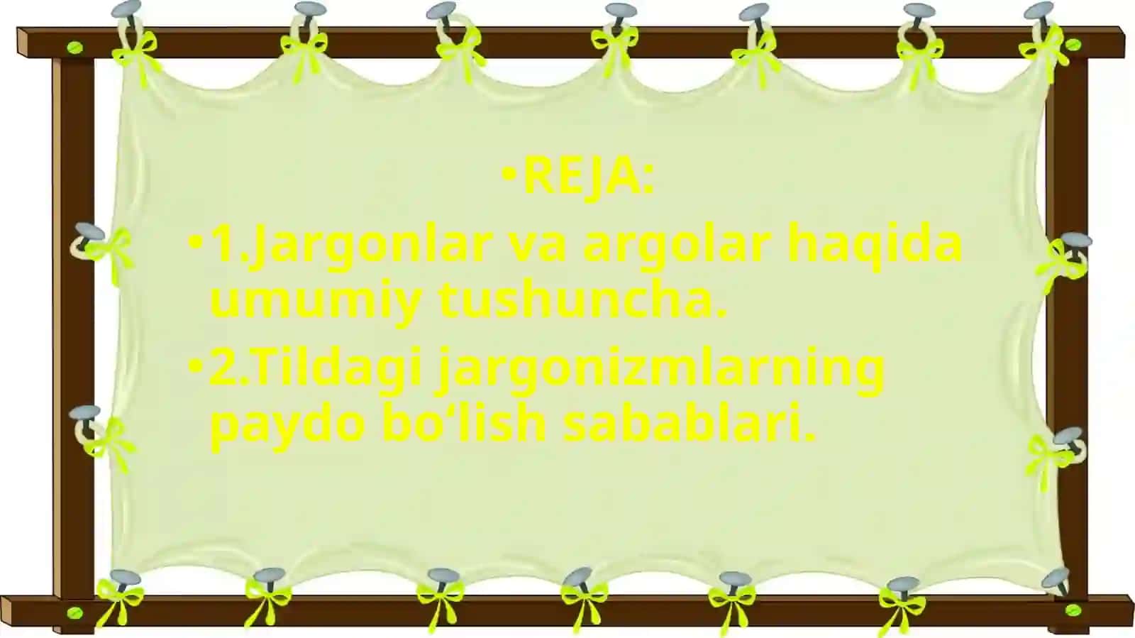 Argo va  jargonlar,ularning nutqda  qo`llanilishi 2
