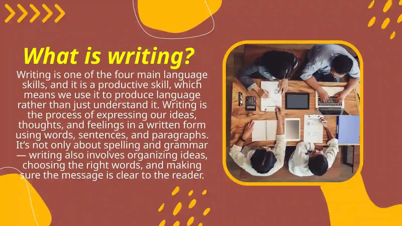 Teaching writing 2