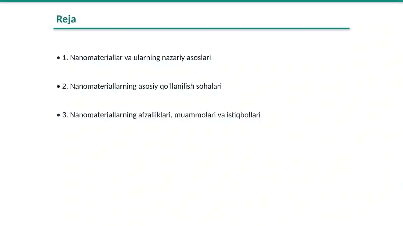 Nanomateriallarning ishlatilishi 2