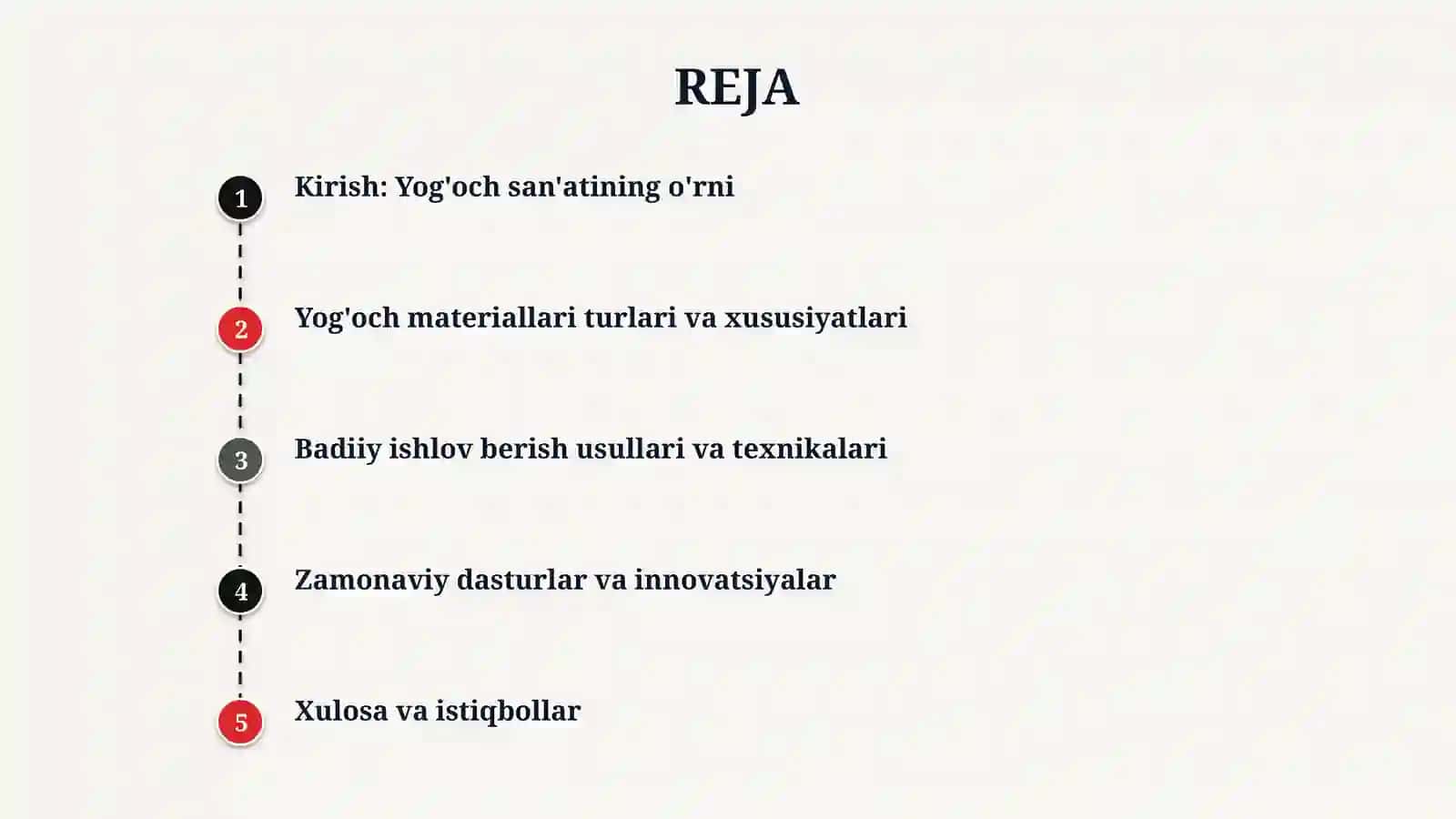 Yoğoch va yoğoch materiallariga badiiy ishlov berish 2