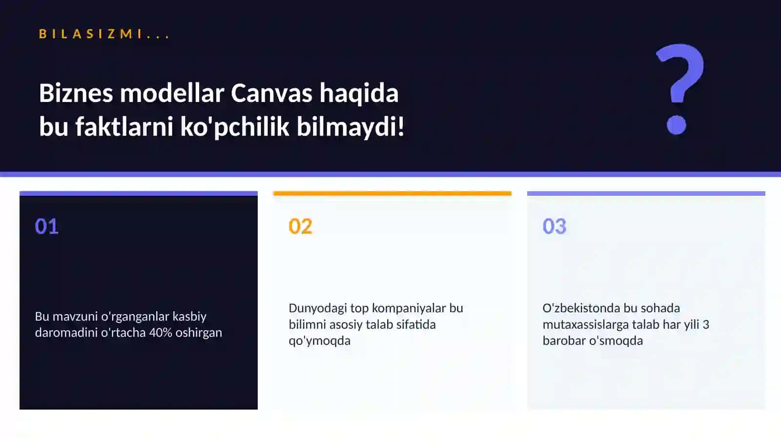 Biznes modellar Canvas 2