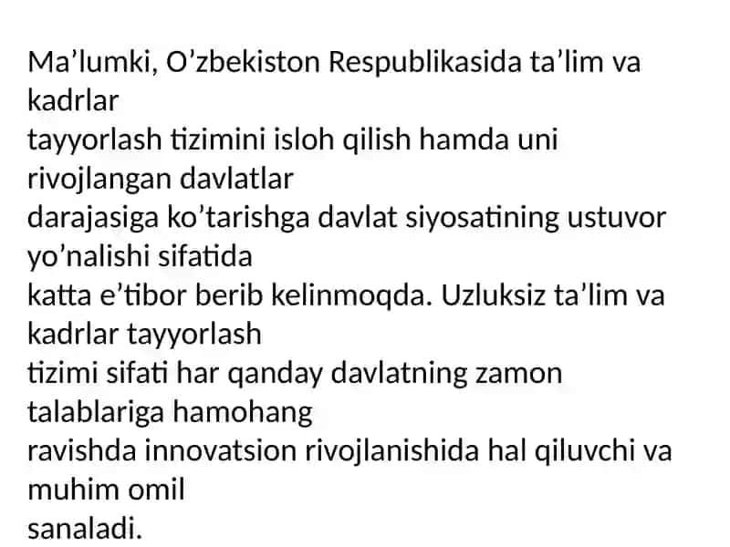 Ta’lim texnologiyasi 2