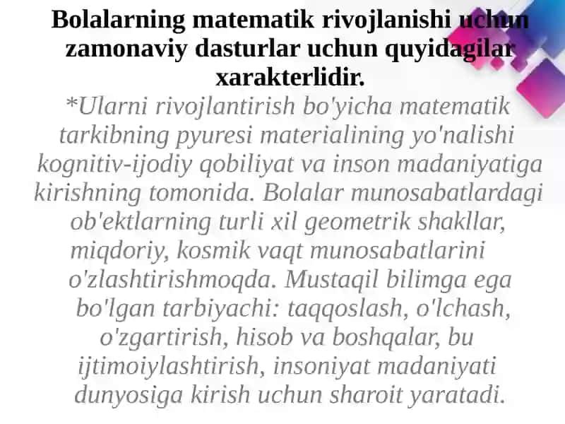 Fan:Matematiktasavvurlarnishakllantirish 2