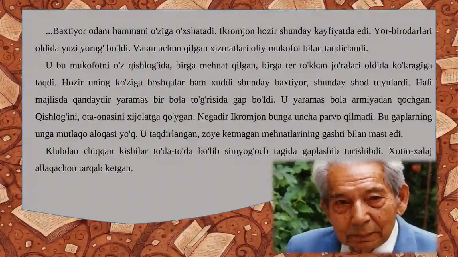 Said Ahmad "Ufq" romani "Qochoq" 2