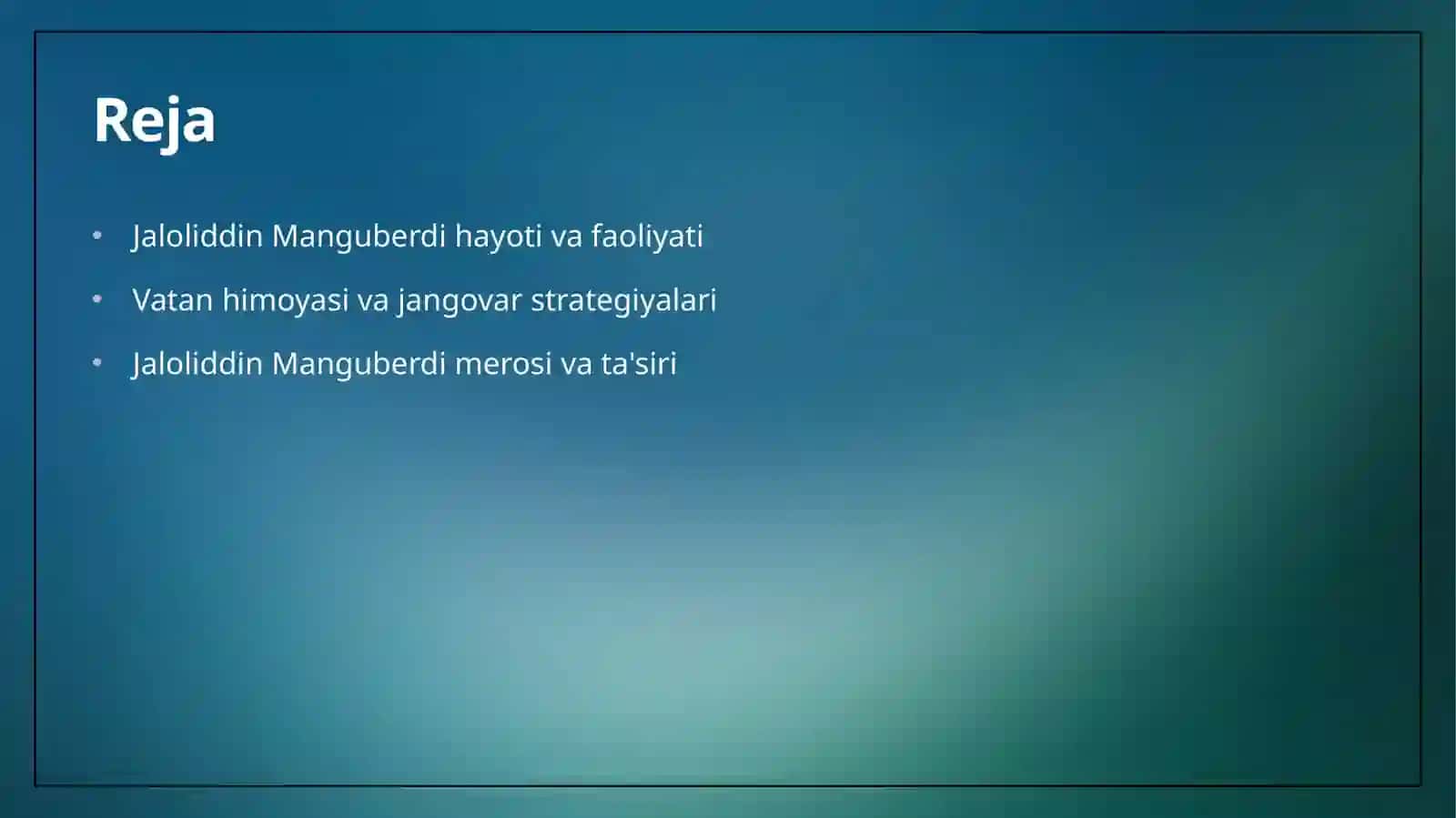 Jaloliddin Manguberdi _Vatan himoyachisi 2