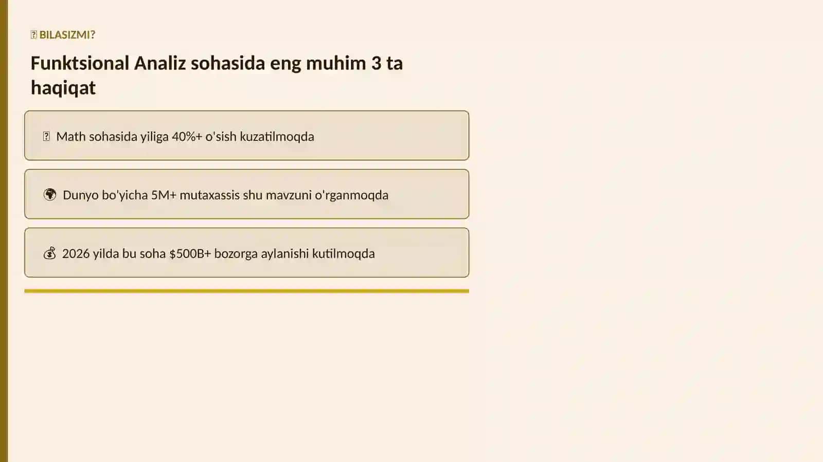 Funktsional Analiz 2