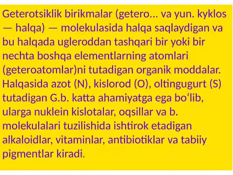 GETEROXALQALI BIRIKMALAR ASOSIDA ISHLAB CHIQARILADIGAN ZAMONAVIY DORI VOSITALARI 2