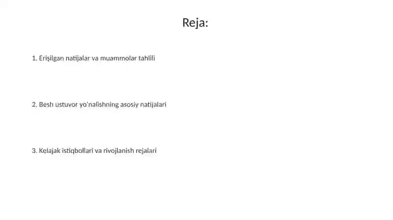 O'zbekiston Respublikasining rivojlanishi (2017-2021) 2