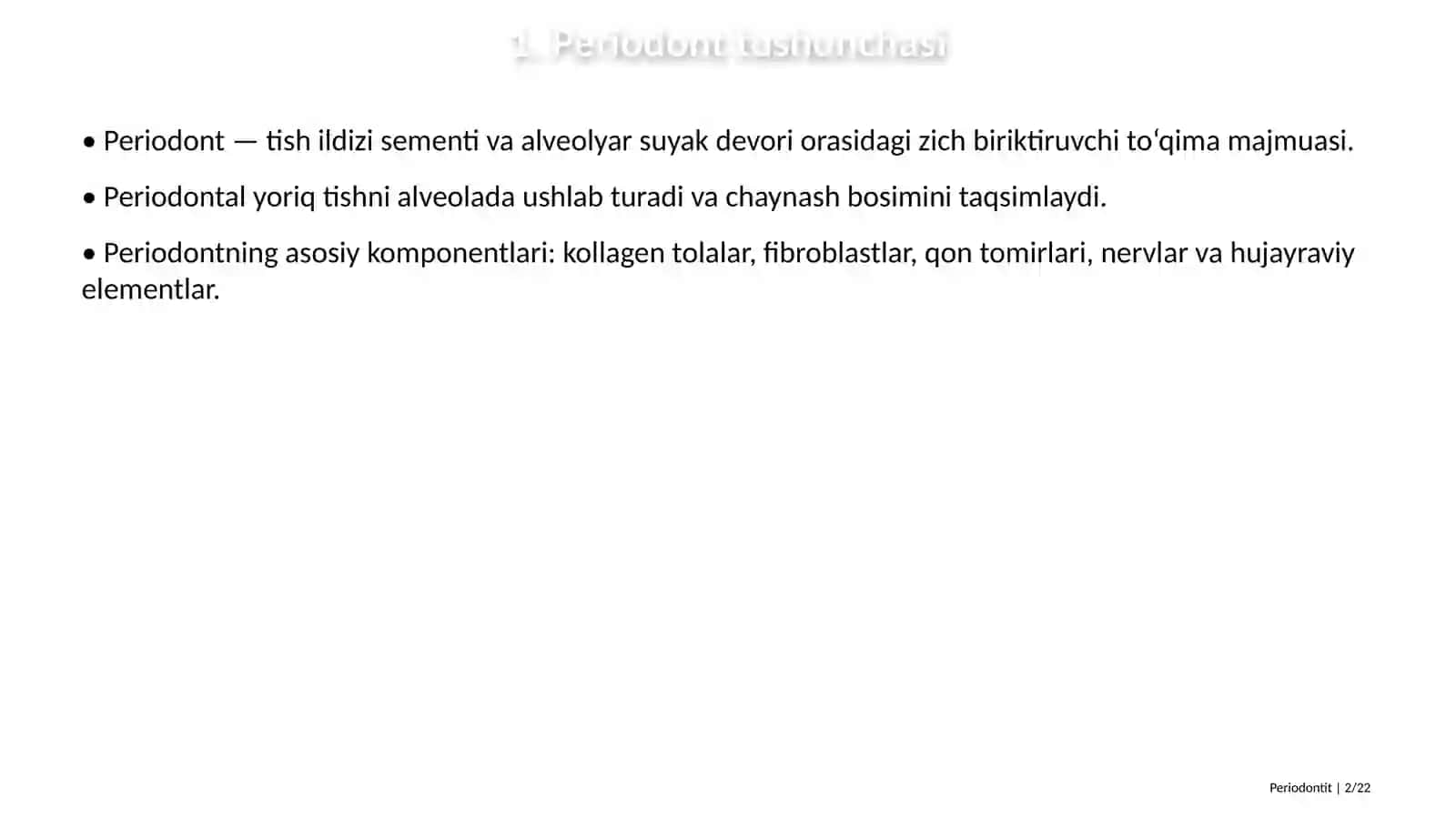 Periodontit 2