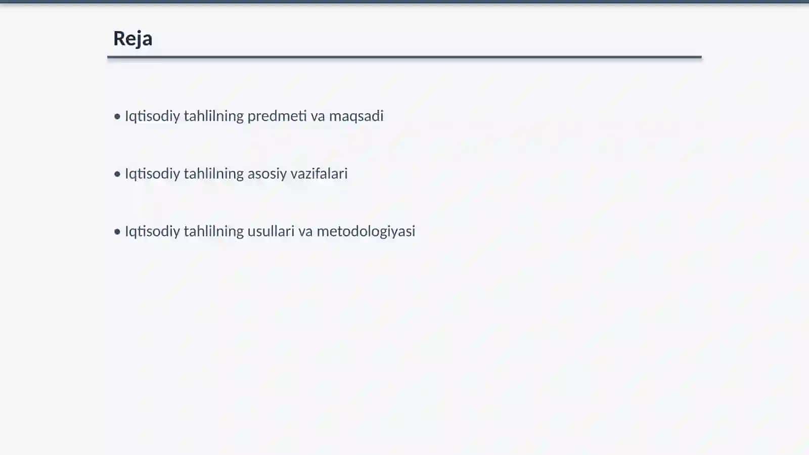 Iqtisodiy tahlilning predmeti va maqsadi 2