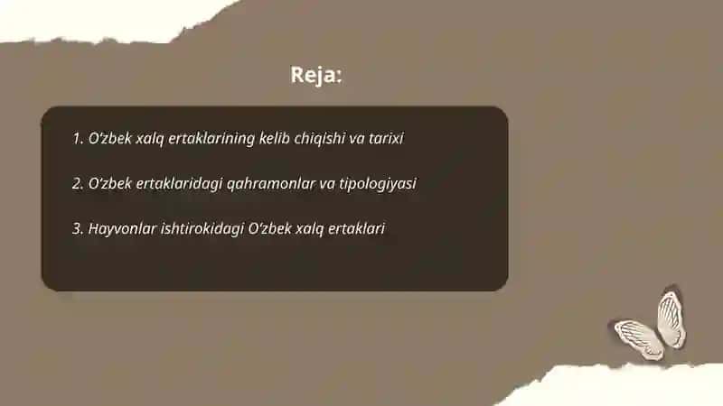 Oʻzbek xalq ertaklari 2