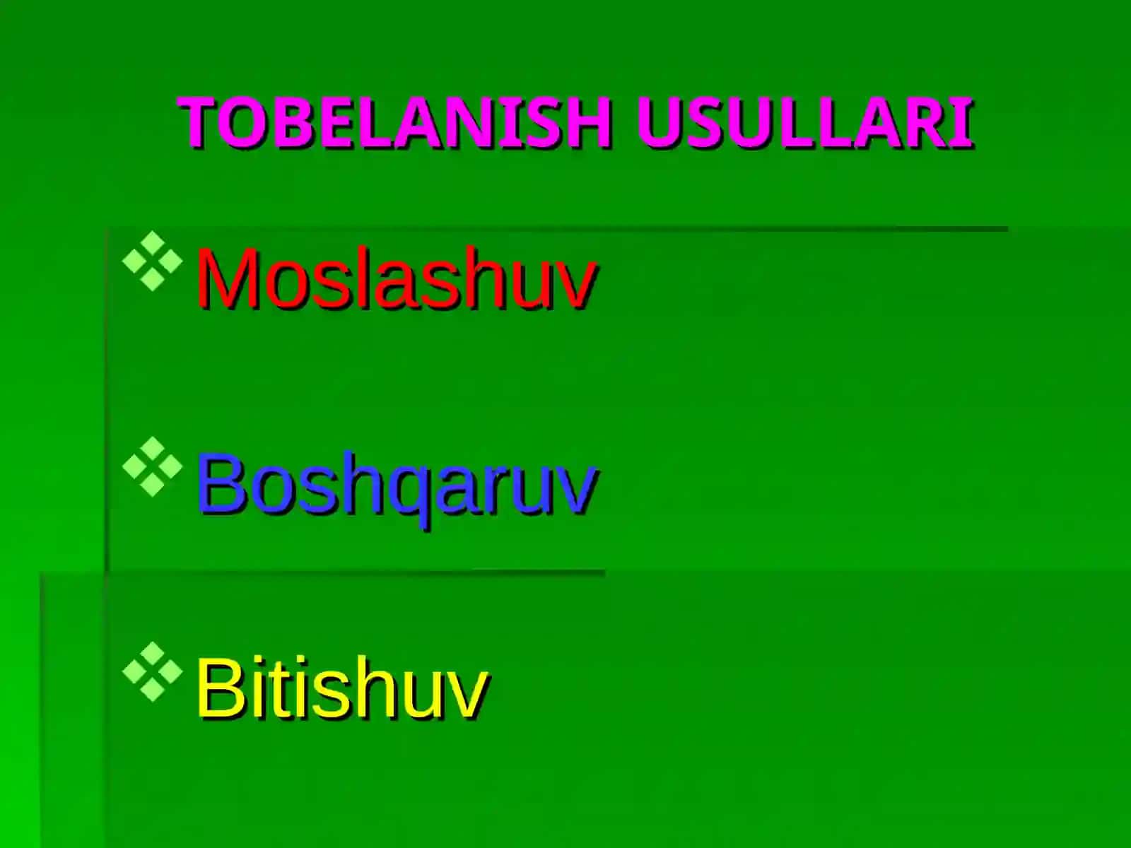 SO’Z BIRIKMASI 2