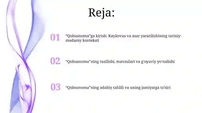 Qobusnoma 2
