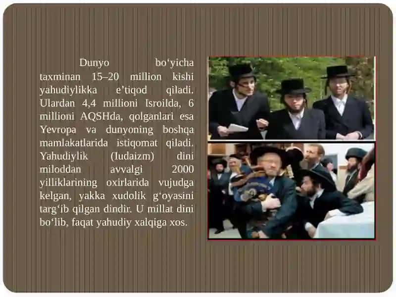 YAHUDIYLIK DINI 2