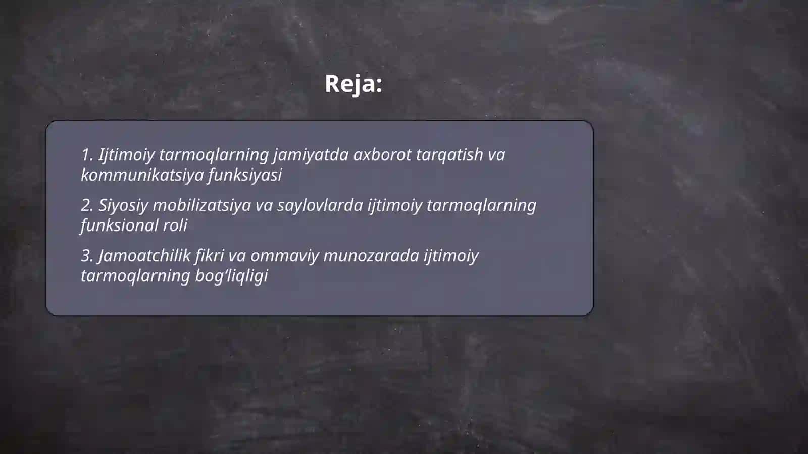 Ijtimoiy tarmoqlarning jamiyatga funksional bogʻliqligi 2