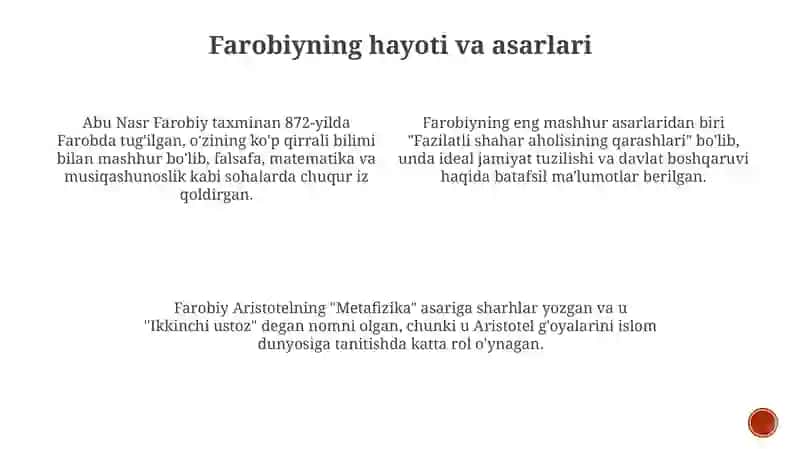 Abu Nasr Farobiyning ideal shahri konsepsiyasi 2