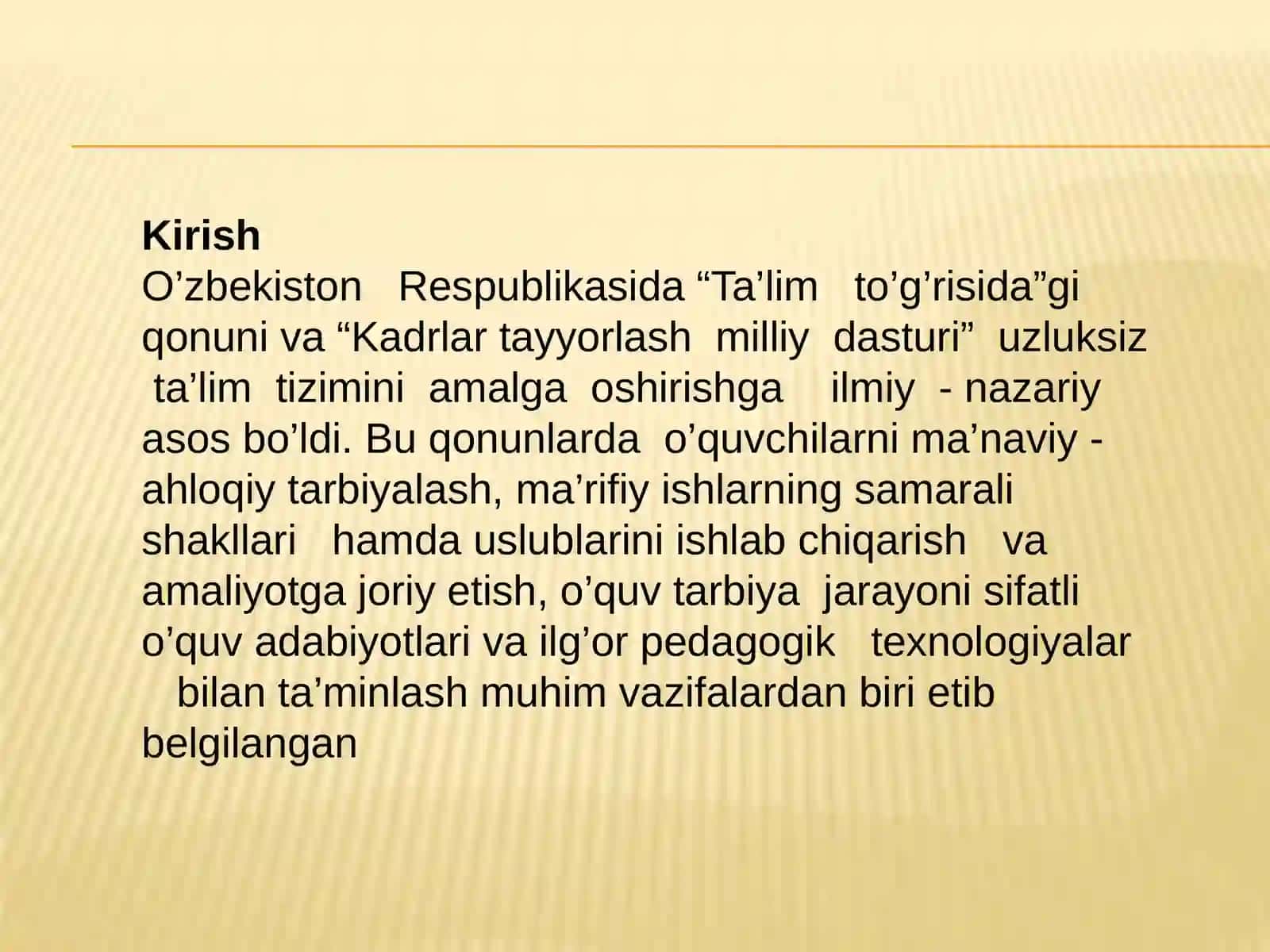 Akademik litseylar kimyo eksperimentidan foydalanib o'qitish metodikasi 2
