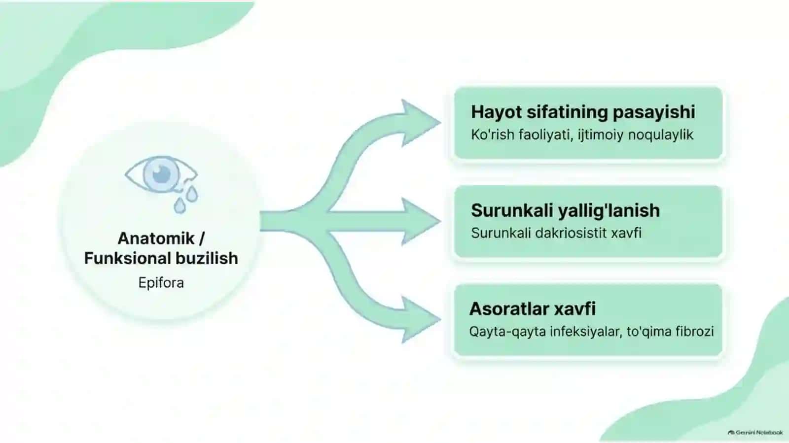 Ko‘z yoshi yo‘llarining jarrohlik usullari | 15 slayd 2