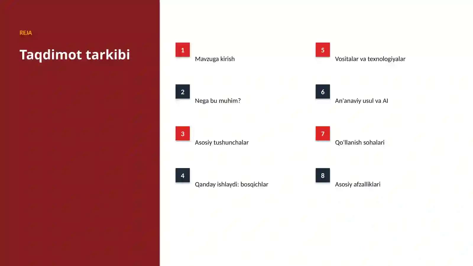 Sun'iy intellekt • premium taqdimot 2