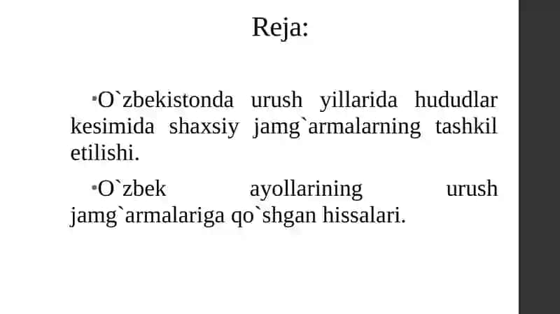 O`zbekiston oki orqali o`zbek xalqining geroylari 2