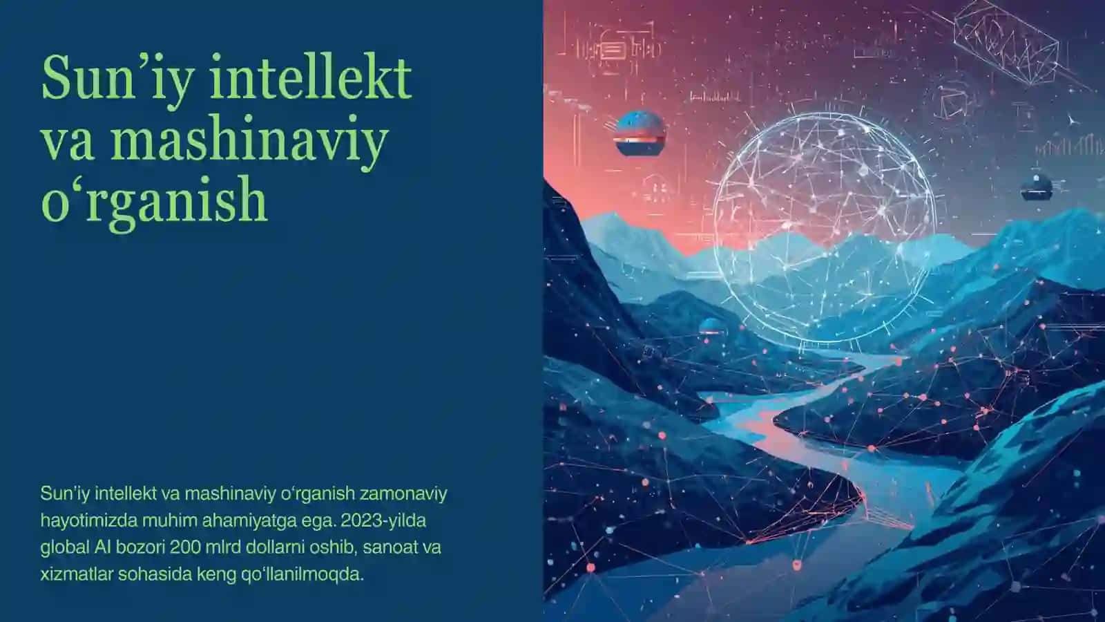 Sun’iy intellekt va mashinaviy o‘rganish 2
