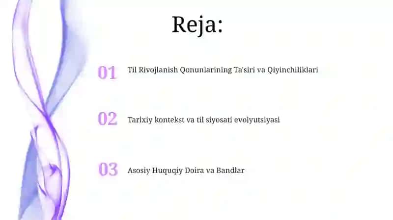 Davlat tilini rivojlantirish yo'lida qabul qilingan qonunlar tahlili 2