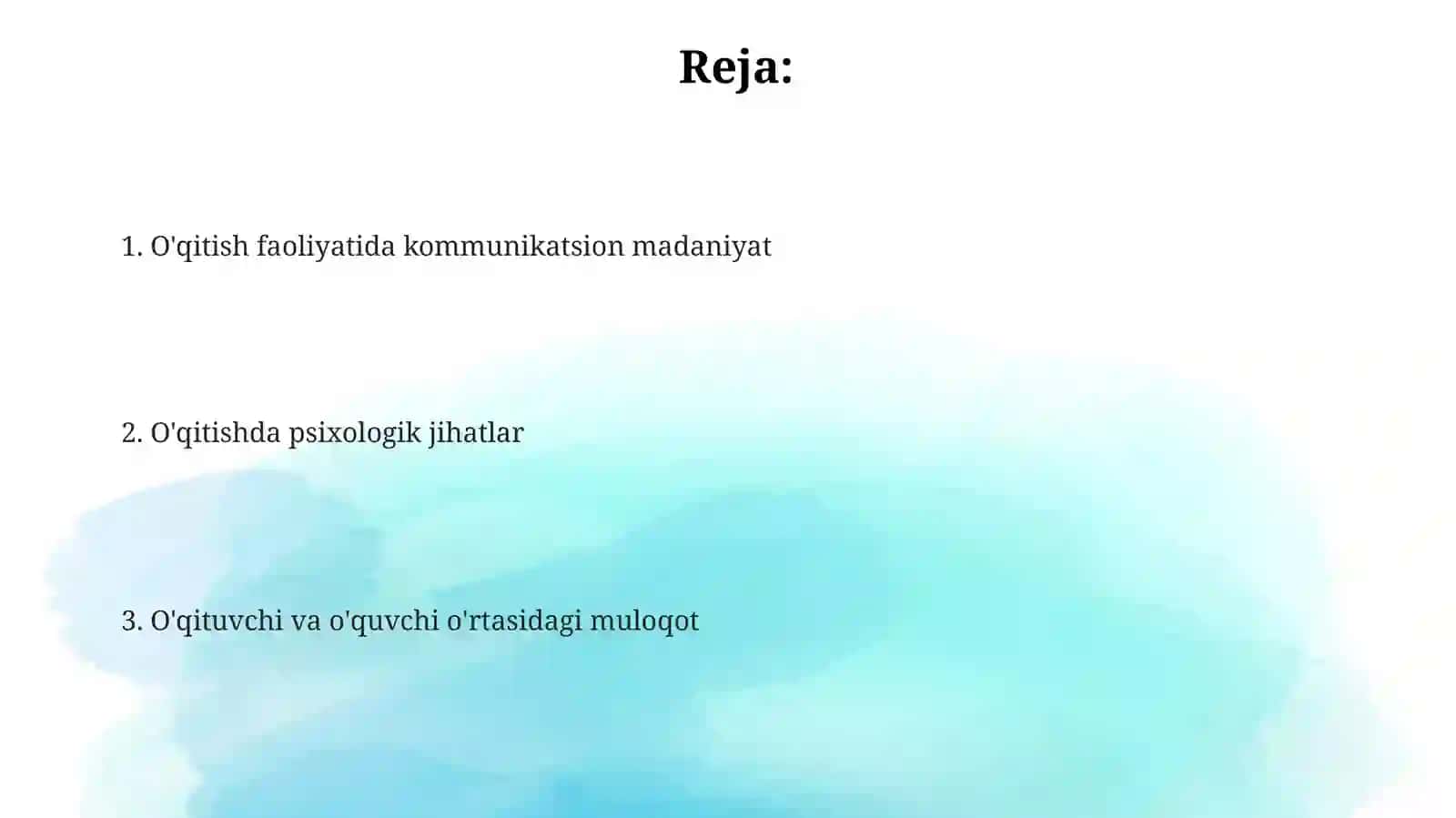 Ta'limda Nonverbal Muloqot 2