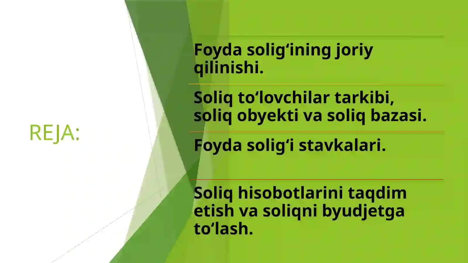 O’zbekistonda Foydani Soliqqa Tortish Xususiyatlari 2